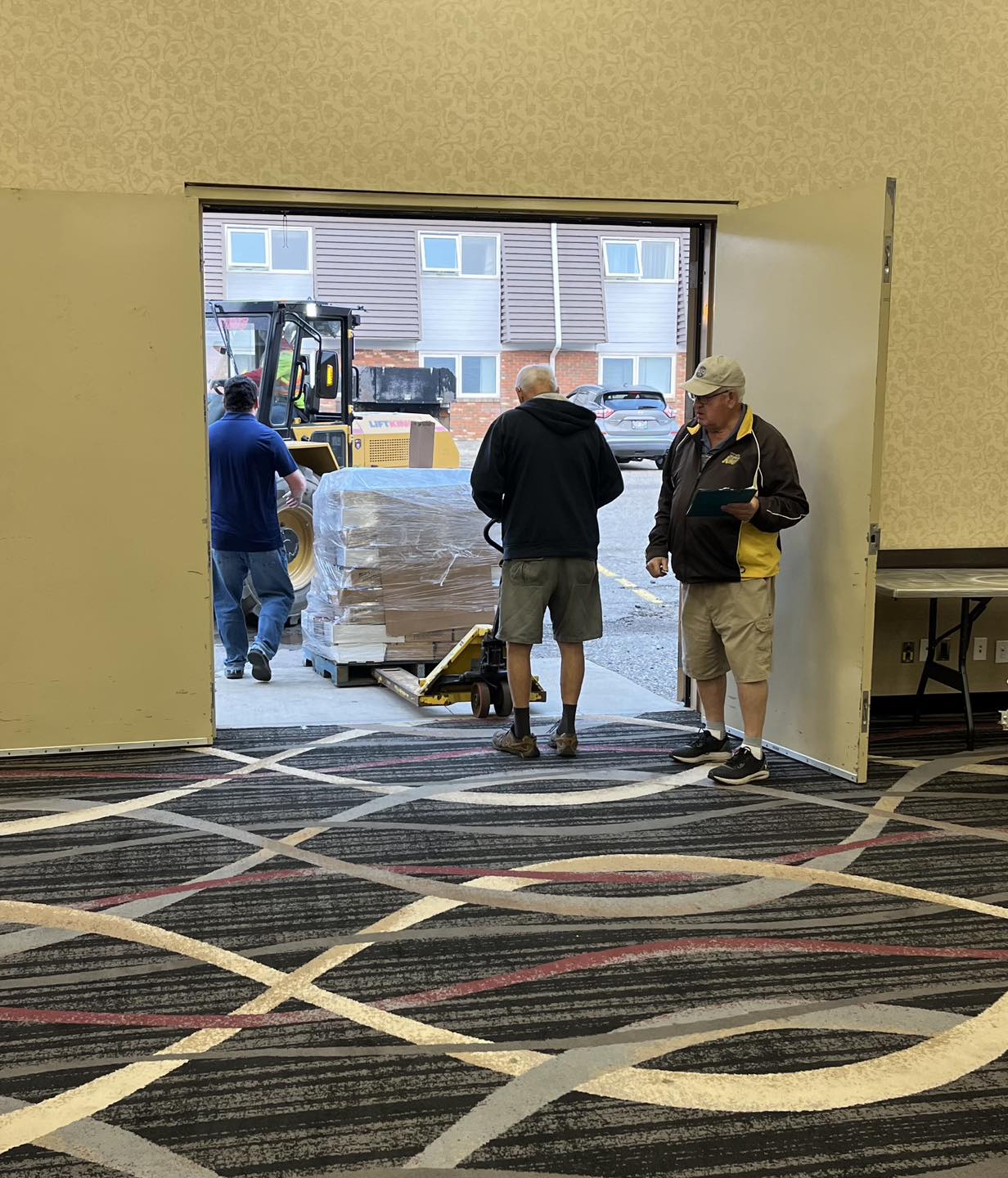 How much does it take to move 100,000 lbs of books? Ask the Rotary Club